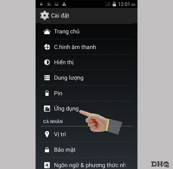 ứng dụng